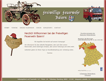 Tablet Screenshot of feuerwehr-baiern.de